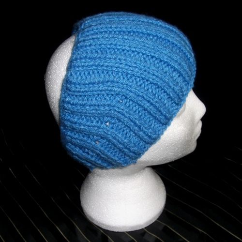 Neon Blue - A headband handmade by Longhaired Jewels